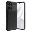 Honor 400 Kılıf Auto Focus Karbon Kapak - Siyah