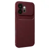 Huawei Honor 600 Auto Focus Karbon Kapak - Bordo
