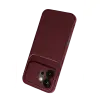 Huawei Honor 600 Auto Focus Karbon Kapak - Bordo