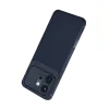 Huawei Honor 600 Auto Focus Karbon Kapak - Lacivert