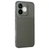 Huawei Honor 600 Lite Auto Focus Karbon Kapak - Gri