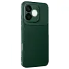Huawei Honor 600 Lite Auto Focus Karbon Kapak - Koyu Yeşil
