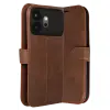 Huawei Honor 600 Trend S Plus Kapaklı Kılıf - Taba