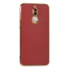 Huawei Mate 10 Lite Kılıf Volet Silikon - Kırmızı