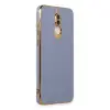 Huawei Mate 10 Lite Kılıf Volet Silikon - Mavi