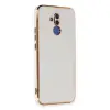 Huawei Mate 20 Lite Kılıf Volet Silikon - Beyaz