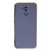 Huawei Mate 20 Lite Kılıf Volet Silikon - Mavi