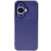 Huawei Nova 12s Kılıf Auto Focus Karbon Kapak - Lacivert