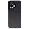 Huawei Nova 12s Kılıf Auto Focus Karbon Kapak - Siyah