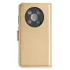 Huawei Nova Y90 Trend S Plus Kapaklı Kılıf - Gold