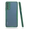 Huawei P Smart 2021 Kılıf Platin Silikon - Yeşil