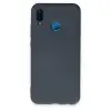 Huawei P20 Lite Kılıf Nano İçi Kadife Silikon - Gri