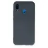 Huawei P20 Lite Kılıf Nano İçi Kadife Silikon - Gri