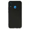 Huawei P20 Lite Kılıf Nano İçi Kadife Silikon - Siyah