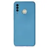 Huawei P30 Lite Kılıf Nano İçi Kadife Silikon - Mavi