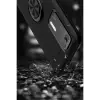 Huawei P40 Kılıf Range Yüzüklü Silikon - Siyah-mavi