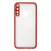 Huawei P40 Lite E Kılıf Montreal Silikon Kapak - Kırmızı