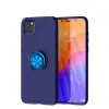 Huawei Y5p Kılıf Range Yüzüklü Silikon - Mavi