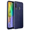 Huawei Y6p Kılıf Auto Focus Kapak - Lacivert