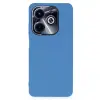 İnfinix Hot 40i Kılıf First Silikon - Mavi