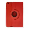 İpad Mini 1 Kılıf 360 Tablet Deri Kılıf - Kırmızı