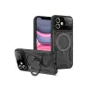 İphone 11 Kılıf Joy Lens Standlı Kapak - Siyah