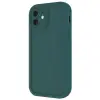 İphone 11 Kılıf Viera Silikon - Koyu Yeşil