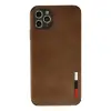İphone 11 Pro Kılıf Loop Deri Silikon - Kahverengi