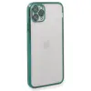 İphone 11 Pro Kılıf Razer Lensli Silikon - Yeşil