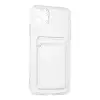 İphone 11 Pro Max Kılıf Kart Şeffaf Silikon - Şeffaf