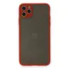 İphone 11 Pro Max Kılıf Montreal Silikon Kapak - Kırmızı