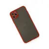 İphone 11 Pro Max Kılıf Montreal Silikon Kapak - Kırmızı