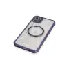 İphone 11 Pro Max Kılıf Prag Magneticsafe Kapak - Derin Mor