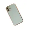 İphone 12 Kılıf Volet Silikon - Açık Yeşil
