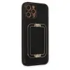 İphone 12 Pro Kılıf Coco Elit Kapak - Siyah