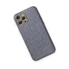 İphone 12 Pro Kılıf Coco Karbon Silikon - Gri