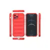 İphone 12 Pro Kılıf Optimum Silikon - Kırmızı