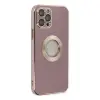 İphone 12 Pro Kılıf Store Silikon - Mor