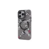 İphone 12 Pro Max Kılıf Apollo Magneticsafe Desenli Kapak - Apollo Siyah - 3