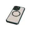 İphone 12 Pro Max Kılıf Prag Magneticsafe Kapak - Koyu Yeşil