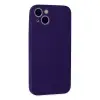 İphone 13 Mini Kılıf Nano İçi Kadife Silikon - Mor