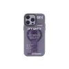 İphone 13 Pro Kılıf Apollo Magneticsafe Desenli Kapak - Apollo Mor - 3