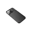 İphone 13 Pro Kılıf Auto Focus Karbon Kapak - Siyah
