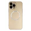 İphone 13 Pro Kılıf Jack Magneticsafe Lens Silikon - Gold