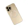İphone 13 Pro Kılıf Jack Magneticsafe Lens Silikon - Gold