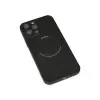İphone 13 Pro Kılıf Jack Magneticsafe Lens Silikon - Siyah