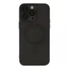 İphone 13 Pro Kılıf Moshi Lens Magneticsafe Silikon - Siyah