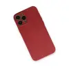 İphone 13 Pro Kılıf Nano İçi Kadife Silikon - Kiremit