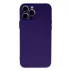 İphone 13 Pro Kılıf Nano İçi Kadife Silikon - Mor