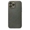 İphone 13 Pro Max Kılıf Coco Karbon Silikon - Füme